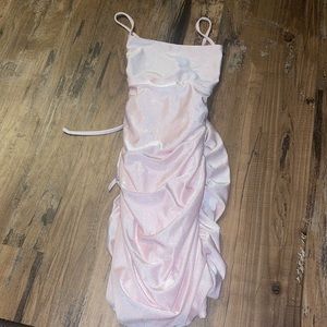 Rhythm cross back satin Lucy in the sky mini dress